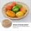 1 Set 2 Pcs Wicker Fruit Baskets Bread Steamed Bun Baskets (Assorted Color) 4