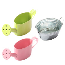 3St Miniatuur Ijzeren Gieter Set Voor Poppenhuis Decoratie