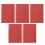 5St Waterdichte Notitieboekscheidingsvellen Met Plastic Tabs 1