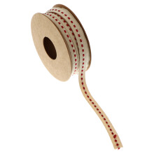 1Rol Duurzaam Polyester DIY Decoratielint Beige