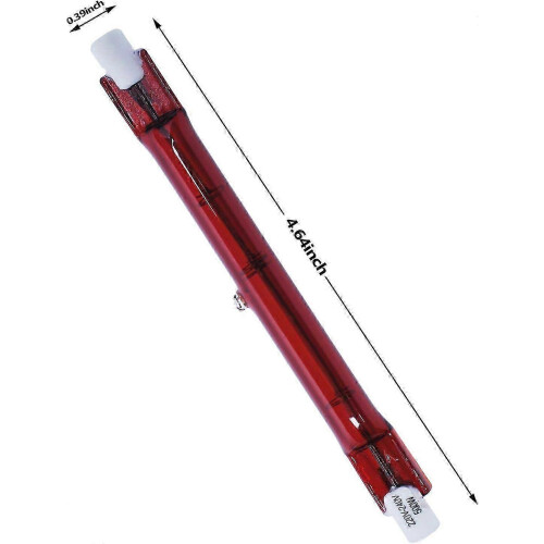Λάμπα αλογόνου 500 watt ruby συμβατή με θερμαντήρα κήπου Heatmaster R7 - συσκε 1