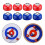 8Pcs Shuffleboard Pucks for Shuffleboard Enthusiasts Portable Replacement 4