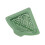 Cesto triangular magnético para lavatório com drenagem e secagem, sem perfuração, para limpeza da cozinha, 1 peça 2