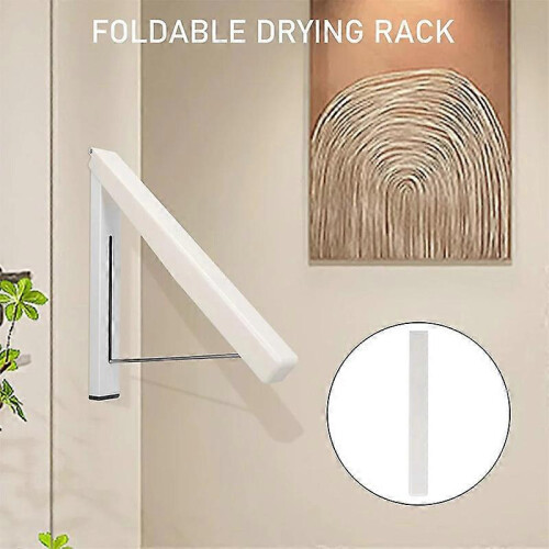 No-drill Folding Telescopic Concealed Clothes Rack For Balconies Invisible Clothes Drying Rack 2