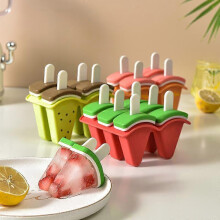 Stampo per gelato con coperchio, stampo a forma di anguria, stampo per ghiaccioli fai da te, stampo per ghiaccioli fatti
