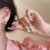 ζευγάρι γυναικεία σκουλαρίκια με λαμπερά πολυτελή κυβικά ζιρκόνια 5