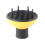 Professional Large Diameter 5.9in Orange Hair Dryer Diffuser 2