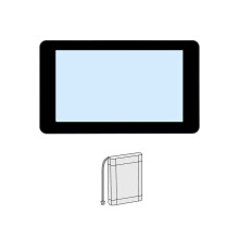 ESP32-S3 7 Inch Touch LCD Development Board IPS Display 5-Point Touch Voice AI Screen with Battery