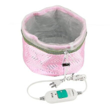 (US Plug) Hair Steam Cap, Detachable & Washable, Flame-Retardant Design