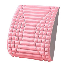(Pink) Ergonomiczna poduszka pod plecy z 26 kątami do stosowania po ćwiczeniach i w biurze