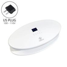 (Us plug (100-110v)) UV Nagellampe, 192W 96 LED Perlen, Große Größe, Für Gelnagellack und Press-On Nägel, Für Salon und Zuhause