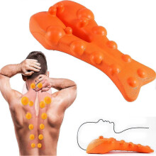 (Orange) Podpora do Relaksacji Kręgosłupa Szyjnego EVA do Rozluźnienia Mięśni i Uśmierzania Bólu
