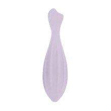 (Pink) Silikonowy wałek do masażu twarzy i ciała, pomaga złagodzić zmęczenie, długość 17 cm