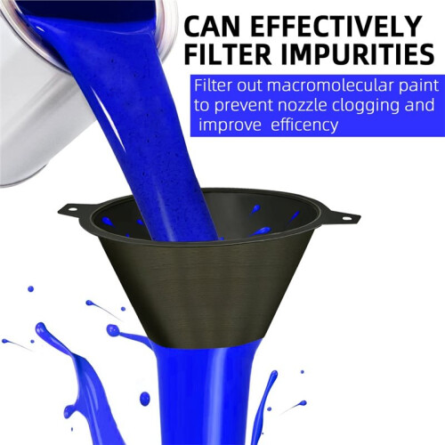 50pcs Paint Filter Screen, Fine Nylon Mesh Reusable Industrial Filter Suitable for Oil-Based and Water-Based Paints 2