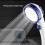 Handdouche met instelbare waterdruk en waterbesparende straal. 2