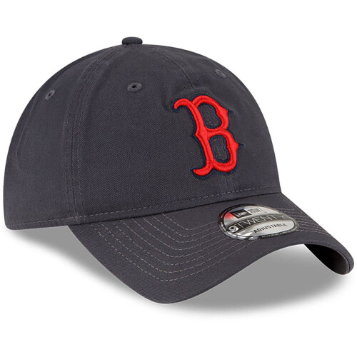 New Era New Era Mens 9TWENTY Boston Red Sox Baseball Cap - Dark Grey 2