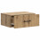 VidaXL vidaXL Wall-Mounted Bedside Cabinet 2 pcs Artisan Oak Engineered Wood 5