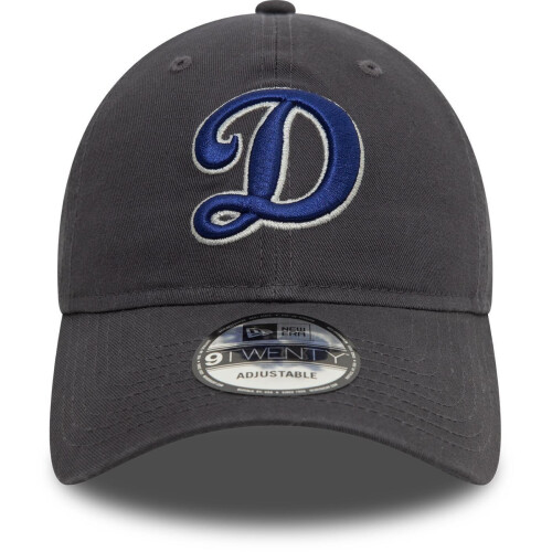 New Era New Era Mens 9TWENTY Los Angeles Dodgers Baseball Cap - Dark Grey 1