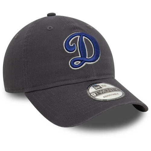 New Era New Era Mens 9TWENTY Los Angeles Dodgers Baseball Cap - Dark Grey 2