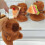 Niedliche Capybara-Plüschpuppe als Anhänger für Rucksack oder Rucksack – Geschenkidee 3