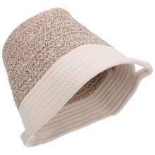 1St Natuurlijke Woven Clothes Basket Decoratieve Opberger