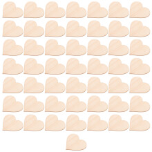 50St Beige Hartvormige Chips Voor Kinderkunst En Decor