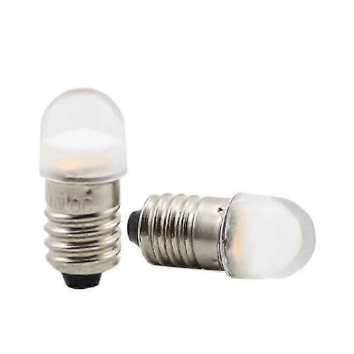 τεμάχια λάμπα LED 12v e10 με βάση, cob 1.5w, αντικατάσταση λάμπας αναβάθμισ 1