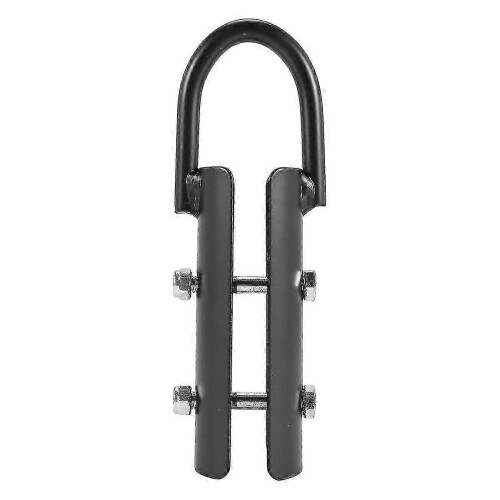 Gancho de fixação para treino de subida em corda de 1,5 polegadas, equipamento de força e fitness compacto, resistente e 1