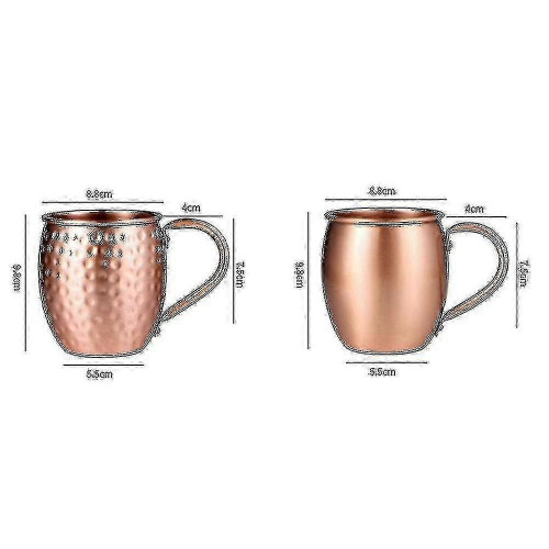 Κούπα 530ml 100% καθαρού χαλκού Κούπα Moscow Mule Κούπα Drum Cup Κύπελλο Cocktail Κο 1
