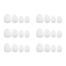 28St Foam Eieren Wit Voor DIY Knutselprojecten En Versieren