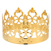 1X Kinderkroon Cake Decoration Accessoire Goud