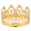 1X Kinderkroon Cake Decoration Accessoire Goud 1
