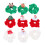 9St Xmas Haar Ties Elastisch Haaraccessoires Voor Thuis 1