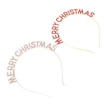 2St Feestelijke Letter Hoofdbanden Voor Kerst En Nieuwjaar