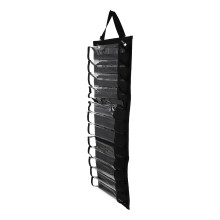 1St Zwart Vinyl Rolhouder Oxford Stof Hangend Organizer Voor Opbergen