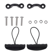 14St Kayak Handvatten Set Zwart Voor Boot Draag En Sleepgemak