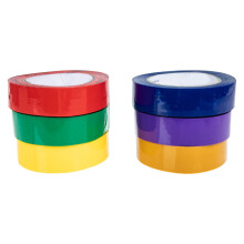 6Rollen Assorti Bopp Afplaktape Voor Verf En Decoratie