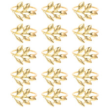 15St Luxe Blad Servetclips Voor Hotel En Feestelijke Tafels