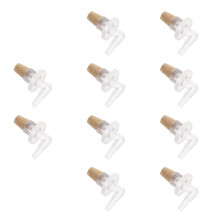 10St Aquarium Luchtbubbler Elbow Kleurige Bubbler Diffuser