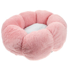 1St Roze Bloemvormig Huisdierbed Warm - En Hondennest