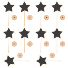 10St Kerst Blackboard Bordjes - En Feestversiering