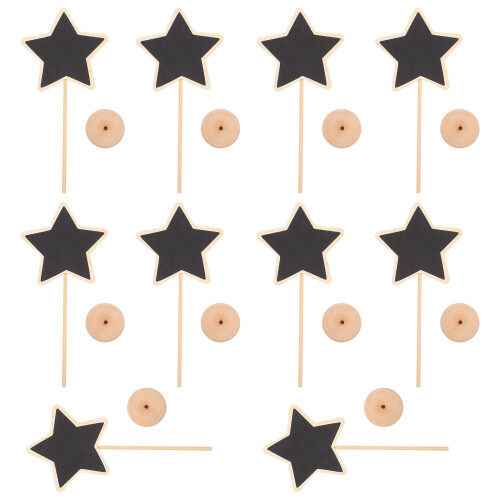 10St Kerst Blackboard Bordjes - En Feestversiering