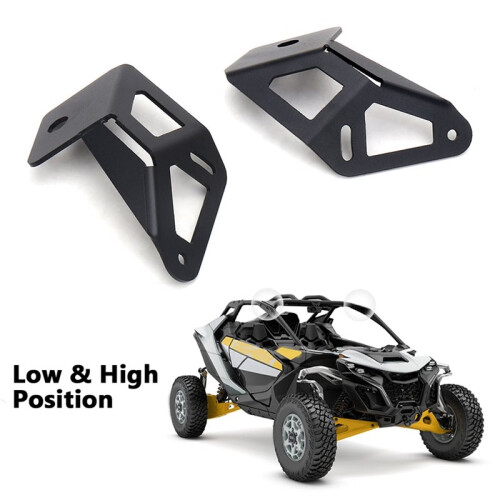 Low Position Light Mount Bracket Holder Support Auxiliary Light Mounting Bracket for  Maverick R 2024 2025 2026 1