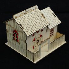 1St Beige Spaarpot Villa Voor Decor En Cadeau