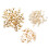 100Sets Gouden Lobstersluiting DIY Sieraden Accessoires Set 1