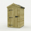 4 x 4 Apex Shed Tanalised (Single Door, No Windows) 2