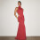 Women's Solid Fitted Backless Mermaid Dress,Black,M 3