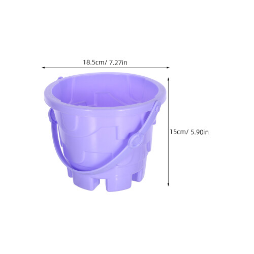 5St Strandemmer Voor Kinderen Plastic Mini Speelset 1