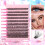10 rows of thick, mixed-style false eyelashes, A02 natural style - 10 rows 4