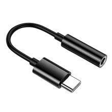 (3 Stück-Weiß) USB-C Typ C Adapteranschluss auf 3,5 MM Audiobuchse Kopfhörer Kopfhörerkabel USB